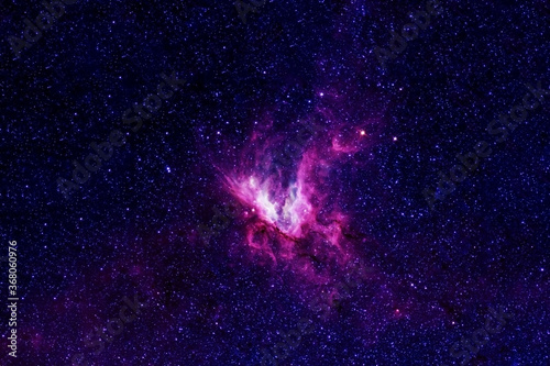 Fototapeta Naklejka Na Ścianę i Meble -  Beautiful cosmic nebula. Elements of this image were furnished by NASA.