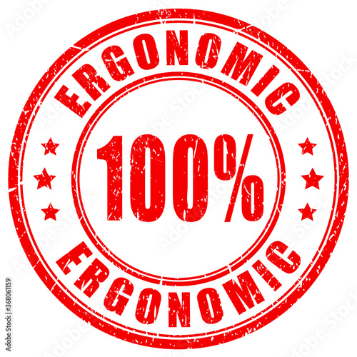 Ergonomic vector stamp