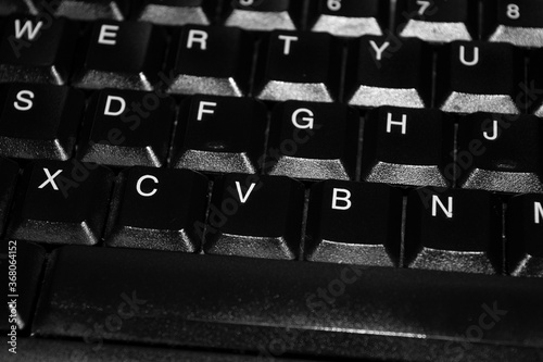 the word help on a typewriter