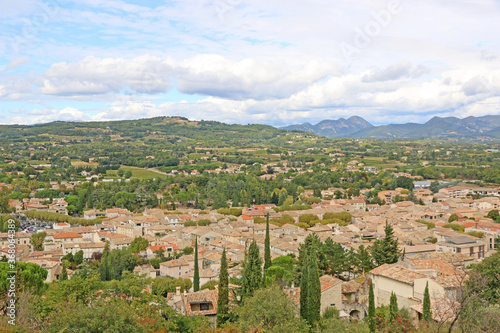 Town of Vaison-la-Romaine, France 