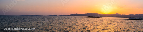 beautiful sunset at the Mediterranean Sea, Mallorca, Spain © aero-pictures.de