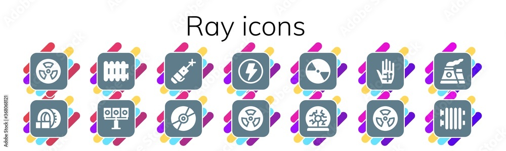 ray icon set