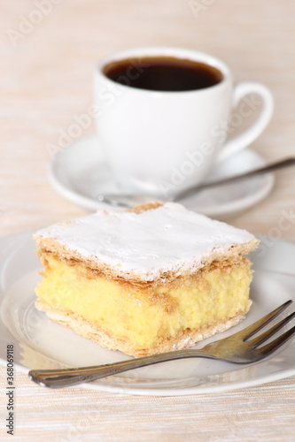 Cream Pie and Coffee Cup
