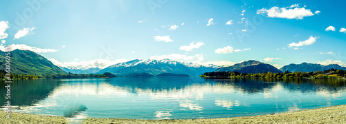 Fototapeta Naklejka Na Ścianę i Meble -  Nueva Zelanda, Lago Wanaka