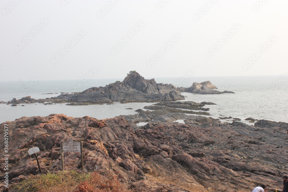 view of the coast of the sea