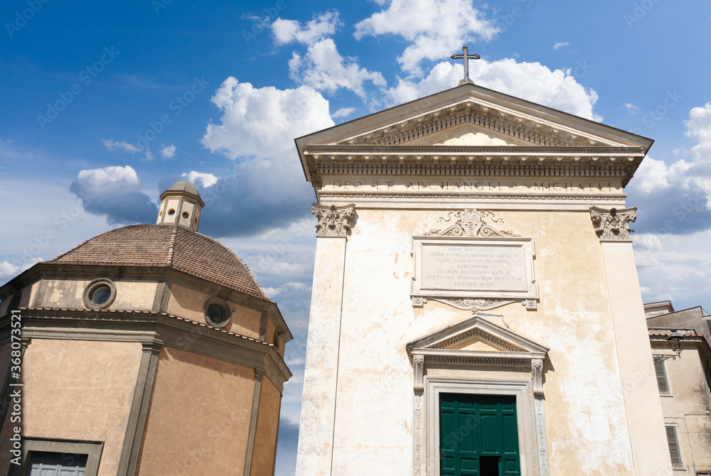 Oratory of Santa Maria del Blood and the Church of San Michele Arcangelo in the historical center of Velletri