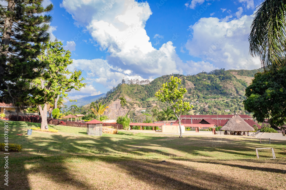 Colombian landscapes. Green mountains in Colombia, Latin America
Colombian landscapes. Green mountains in Colombia, Latin America