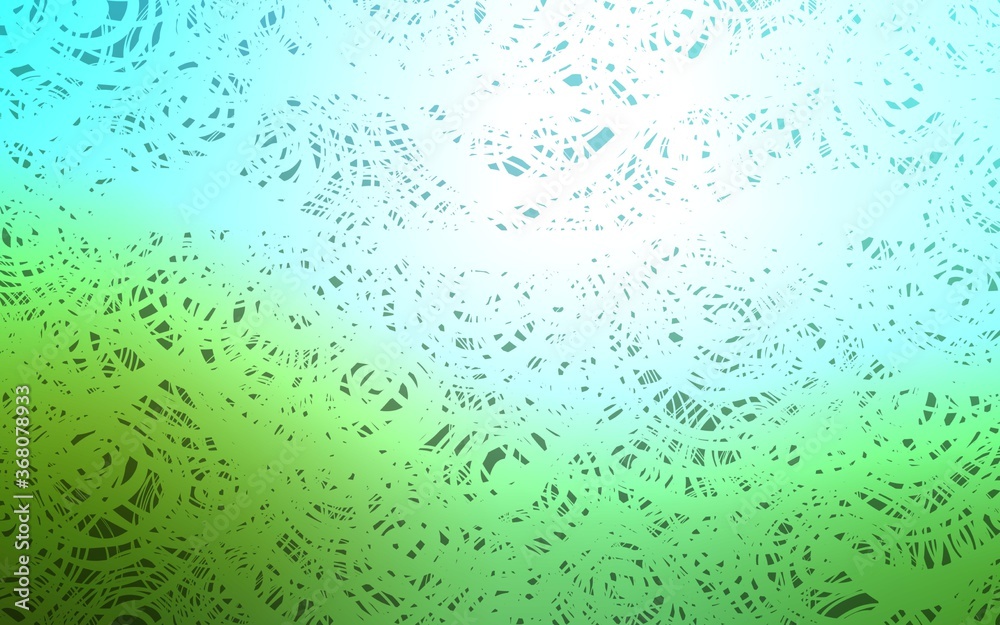 Light Blue, Green vector natural abstract background. Modern geometrical abstract illustration with roses. The template can be used as a background for cell phones. Light Blue, Green vector natural abstract background. Modern geometrical abstract illustration with roses. The template can be used as a background for cell phones.