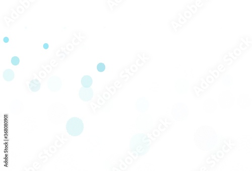 Light BLUE vector background with spots. © smaria2015