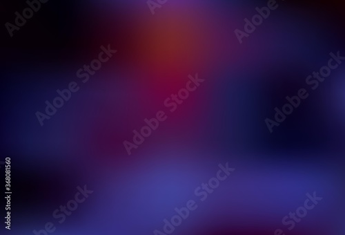 Dark Purple, Pink vector blurred pattern.