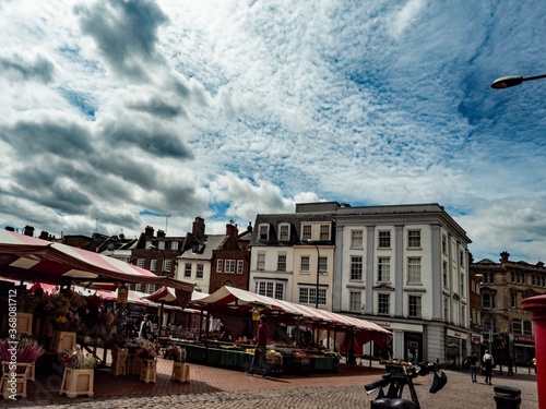   MARKET SQUARE AFTER VIRUS  photo