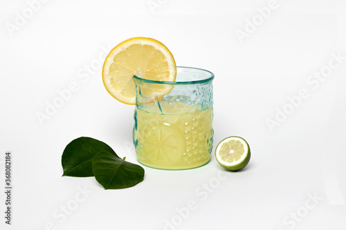 lemon juice glass