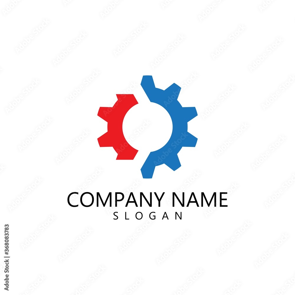 Gear Logo Template