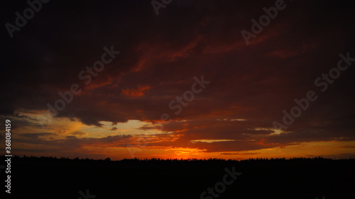 red sunset © Дмитрий Минин
