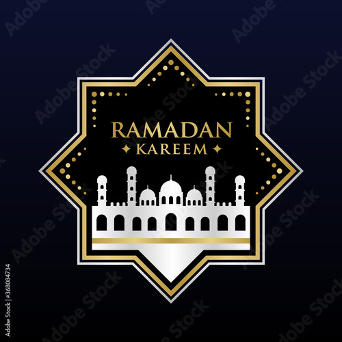 the mosque emblem sparkles ramadan © Hasim