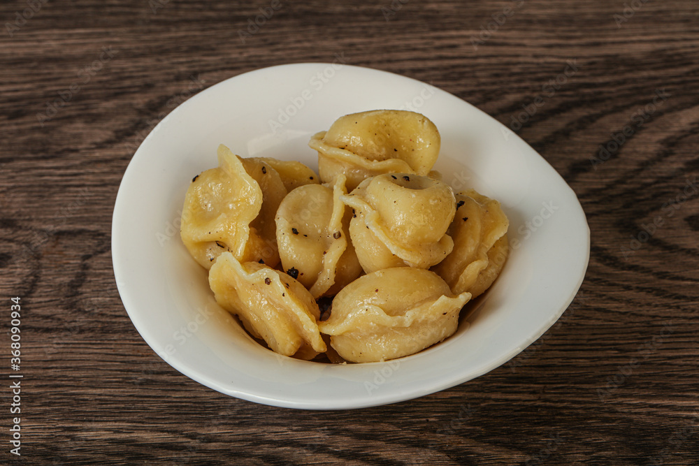 Dumplings with meat and spices Dumplings with meat and spices