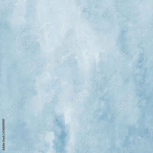vintage blue background in white tones and watercolor painted grunge texture design, old distressed antique parchment paper with light blue stained blotches