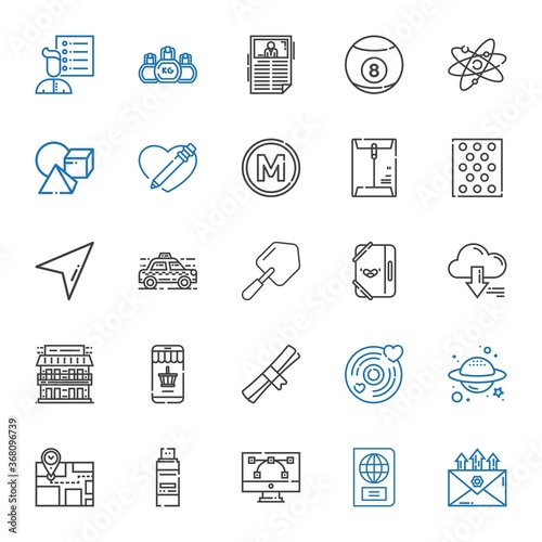 web icons set