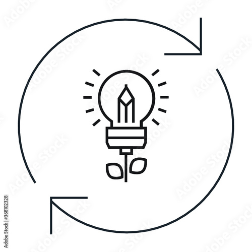 Line icon- idea