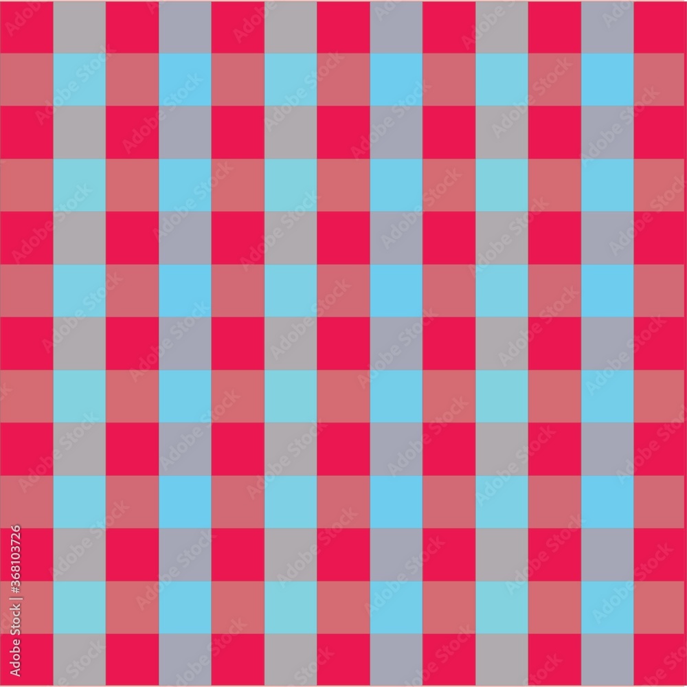 Pink and blue checks pattern. Pink and blue checks pattern.