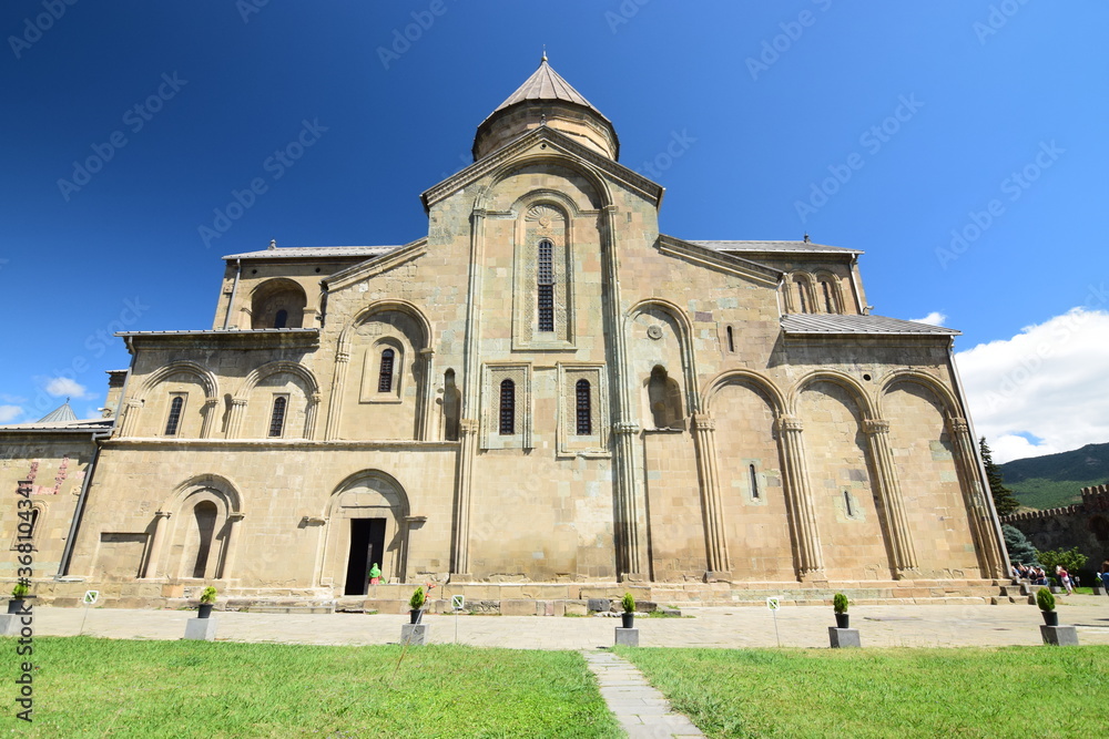 Mittelalterliche Swetizchoweli-Kathedrale in Georgien