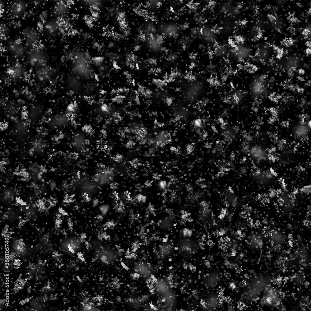 Seamless Snowflake Texture