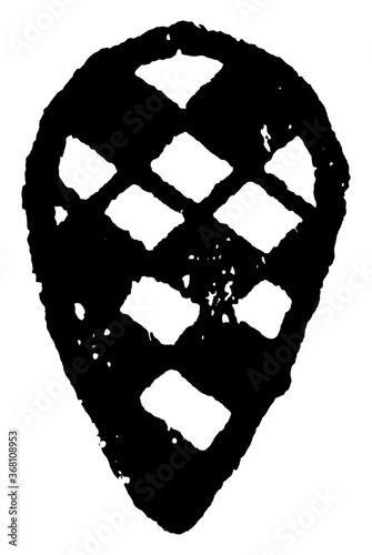 Porcelain Marks, vintage illustration.