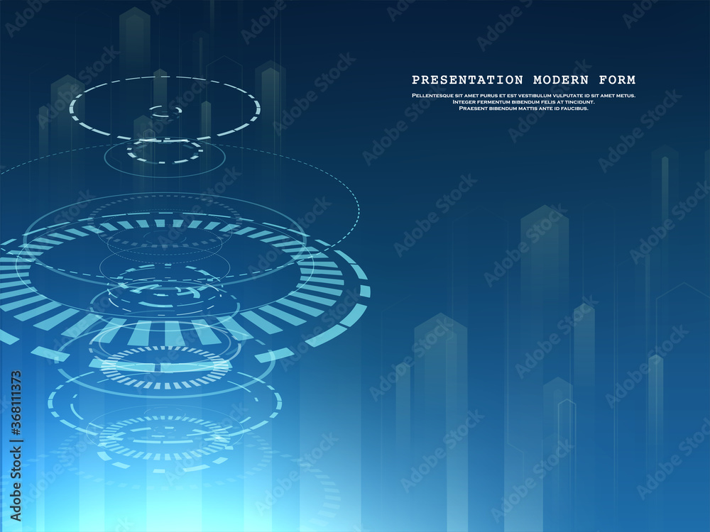 Obraz premium Abstract technology background