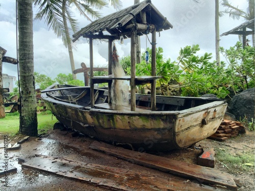 Old boat found in Boao China