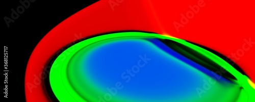 rainbow in a glass