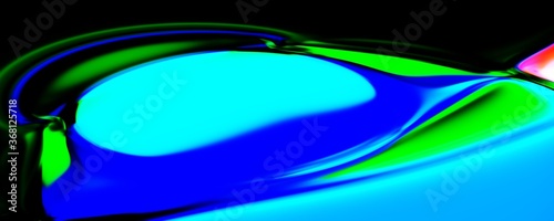 abstract background with colorful bubbles
