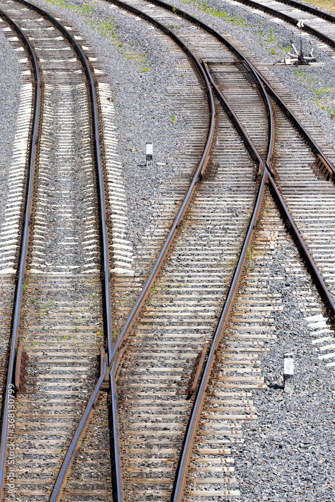 the railway goes on the ground the railway goes on the ground
