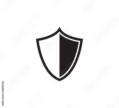 Free Download Shield icon vector logo design template - GFXLoad