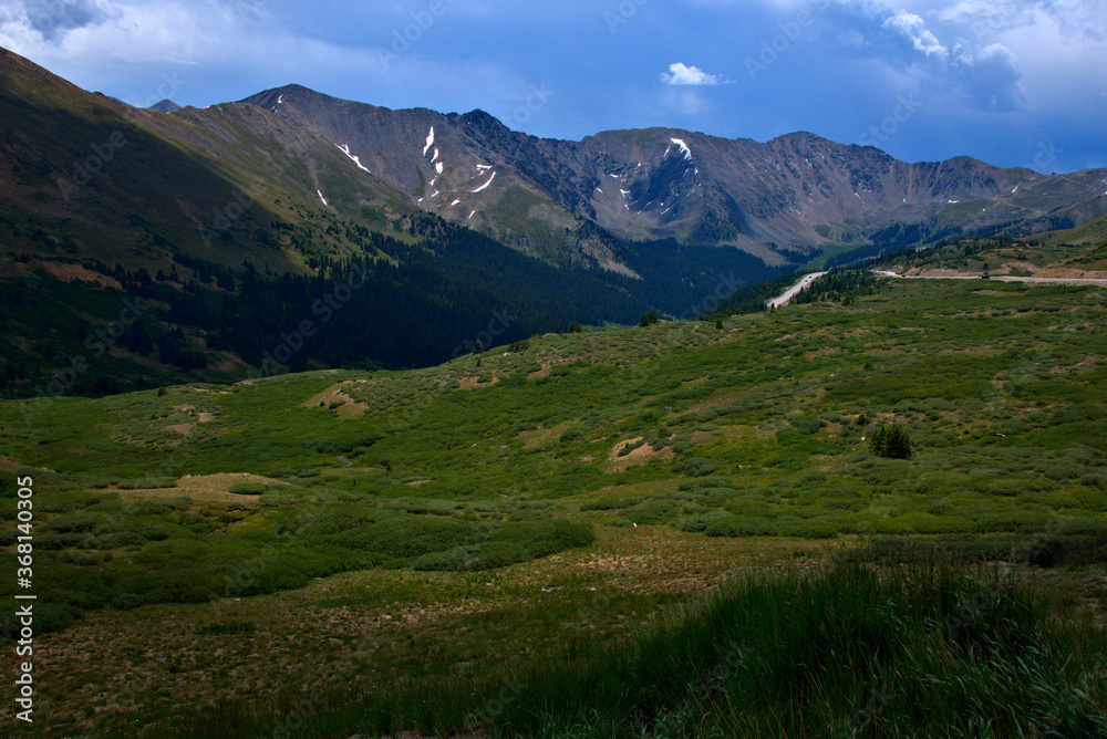 Mountain Landscape in the Colorado Rocky's
