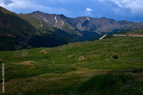 Mountain Landscape in the Colorado Rocky's