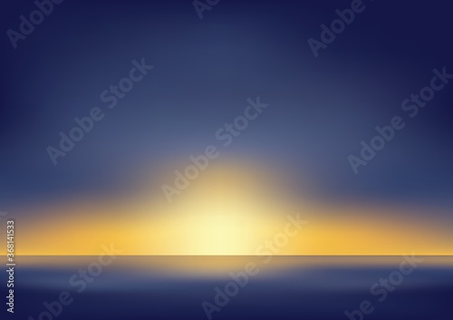 sunset landscape