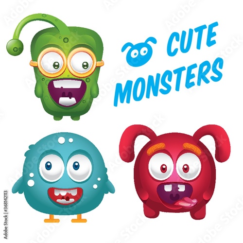 cute monsters collection