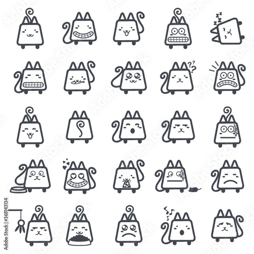 set of cats