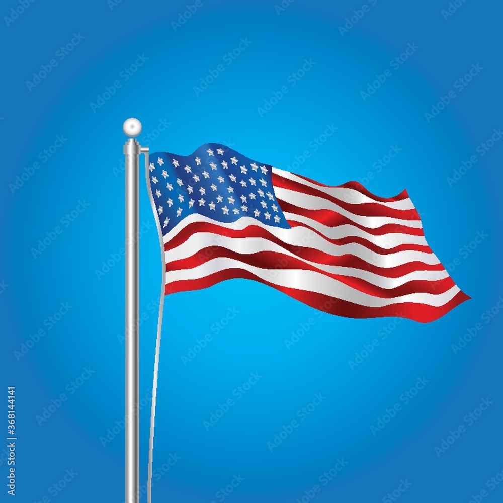 Obraz premium american flag