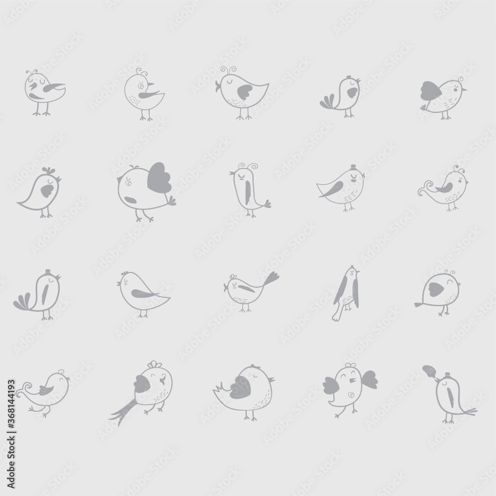 collection of birds collection of birds