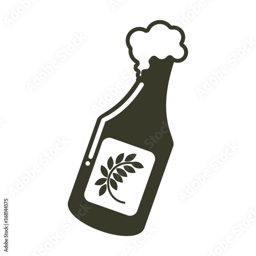 a bottle of beer
