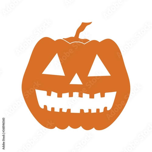 halloween carved pumpkin