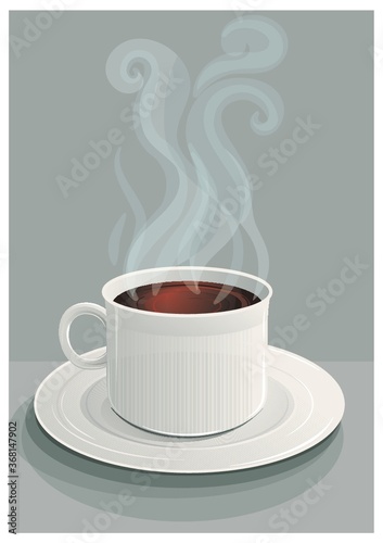 hot coffee