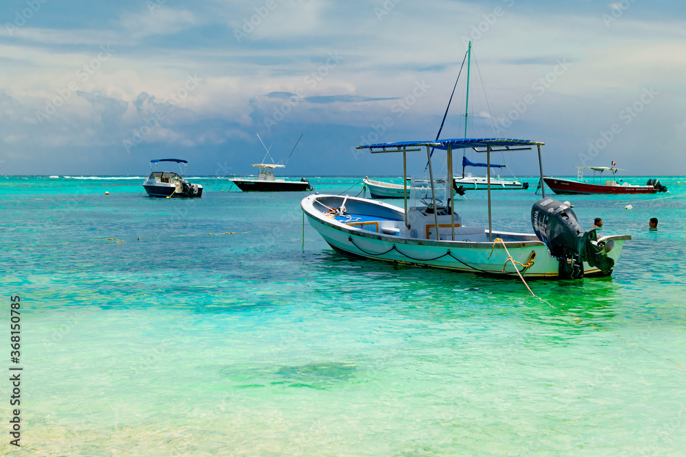 Fototapeta premium Akumal beach on the Mayan Riviera