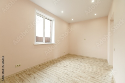 new unfurnished house or apartment in light colors
