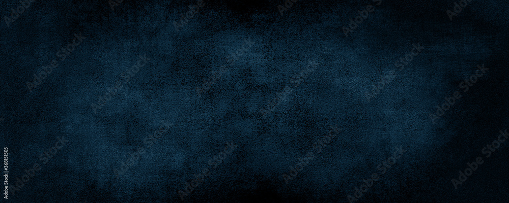 Abstract dark blue color Background with Scratched,  Modern background concrete with Rough Texture, Chalkboard. Concrete Art Rough Stylized Texture