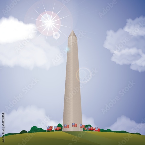 the washington monument