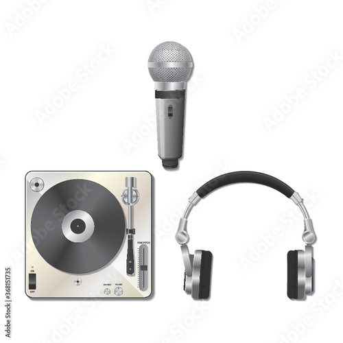 dj equipment set