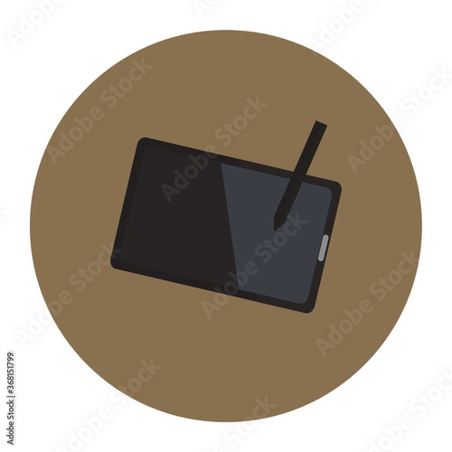 smartphone with stylus pen