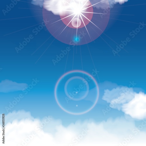 sky background